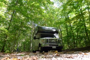 Park the RV at Cane Creek Campgrounds and launch from the Kentucky Lake Boat Slips for Rent