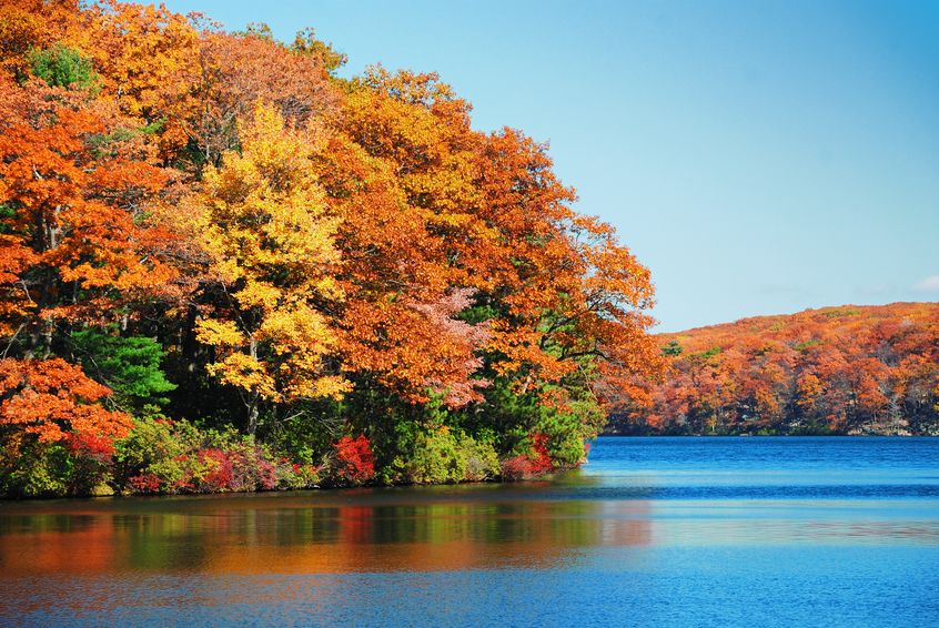 Kentucky lake camping is perfect for fall